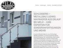 Tablet Screenshot of niro-mayrhofer.at